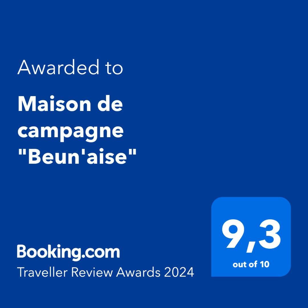 Maison De Campagne "Beun'Aise" Val-du-Mignon 外观 照片